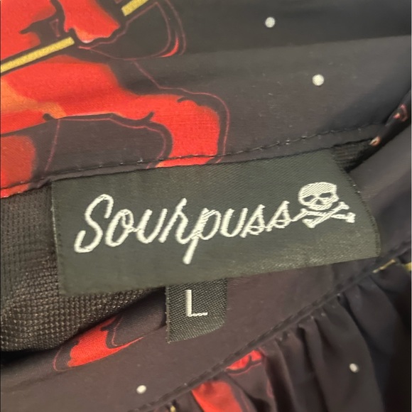 *SOLD* Sourpuss Little Devils Skirt - Picture 3 of 5